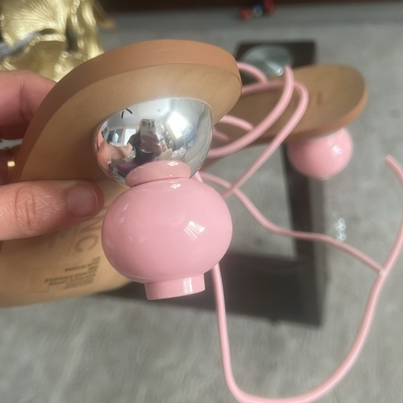 INC Womens Chedel Pink Faux Leather Square Toe Lace-Up Heels Shoes - Picture 10 of 14